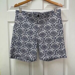 Southern Proper Men's Light Blue Tile Print Size 34 Shorts